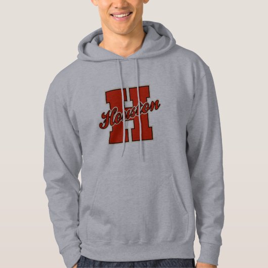 Veste À Capuche Lettre de Houston (Devant)