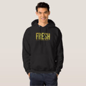Veste À Capuche Lettre dorée fraiche (Devant entier)