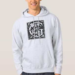 Veste À Capuche Lettre G Monogramme médiéval Art Nouveau