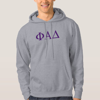 Veste À Capuche Lettres grecques Phi Alpha Delta