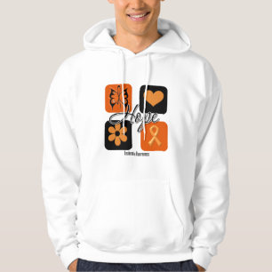 Veste À Capuche Leukemia Hope Love Sensibilisation