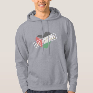 Veste À Capuche Leve Palestina Sweat-shirt – Drapeau vintage à cœu