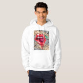 Veste À Capuche lèvres (Devant entier)