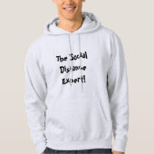 Veste À Capuche L'expert de la distance sociale (Devant)