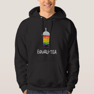 Veste À Capuche Lgbt Bubble Tea Pride Tea Rainbow Equality Gay Pr
