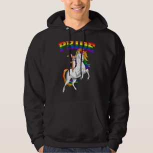 Veste À Capuche Lgbt Chihuahua Chien Unicorn Gay pride Rainbow Lgb