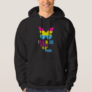 Veste À Capuche Lgbt Pansexual Fierté Drapeau En Amour Avec La Per