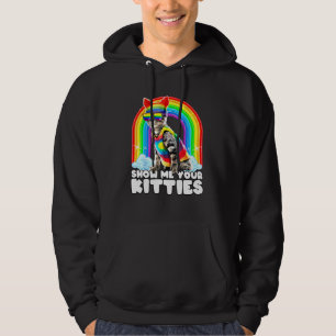 Veste À Capuche Lgbt Rainbow Me Montrez Vos Kitties Lgbt Gay pride
