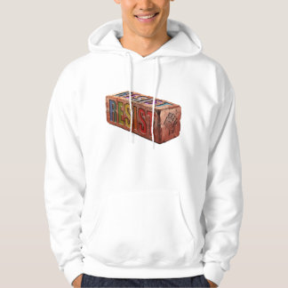 Veste À Capuche LGBTQ+ "RESISTER" Brick