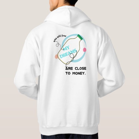 Veste À Capuche Libérer mes rêves (Dos)