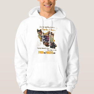 VESTE À CAPUCHE LIBÉREZ CHACUN DES TROIS !