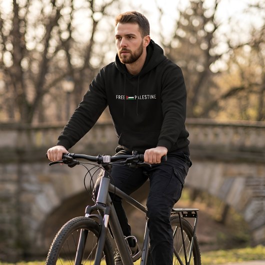 VESTE À CAPUCHE LIBÉREZ LA PALESTINE