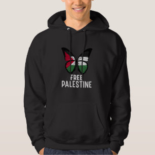 Veste À Capuche Libérez le drapeau de la Palestine Sauvez la bande