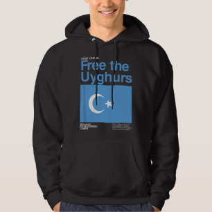 Veste À Capuche Libérez les Ouïghours