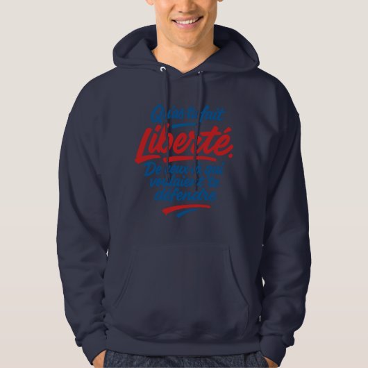 Veste À Capuche Liberté (Devant)
