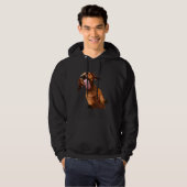 Veste À Capuche Licky Dachshund (Devant entier)