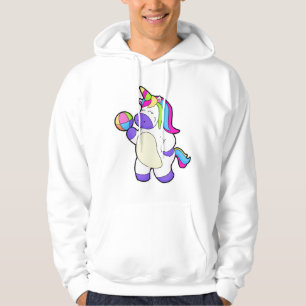 Veste À Capuche Licorne avec Volley-ball