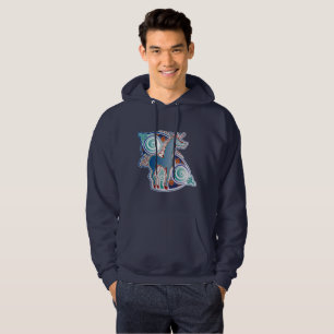 Veste À Capuche Licorne celtique