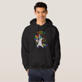 Veste À Capuche Licorne de Sid qui dabbe (Devant entier)
