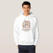 Veste À Capuche Licorne Feuilles D'automne Licorne Conception Grap (Devant entier)