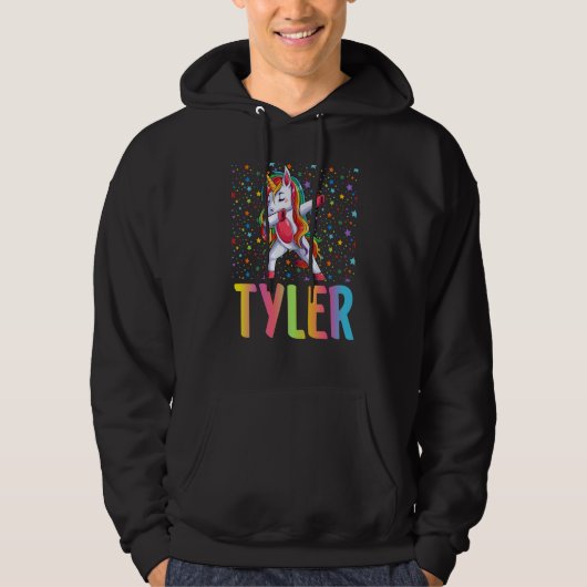 Veste À Capuche Licorne qui Dab Tyler (Devant)