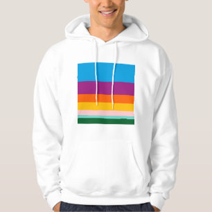 Veste À Capuche Lignes colorées