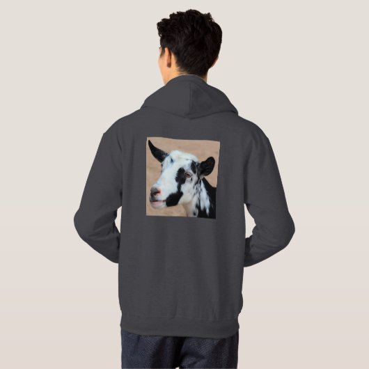 Veste À Capuche Lil chèvre (Dos entier)