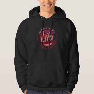 Veste À Capuche Lila la Dame du Mythe la Légende