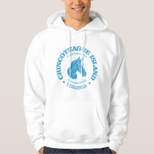 Veste À Capuche L'île de Chincoteague (poney)