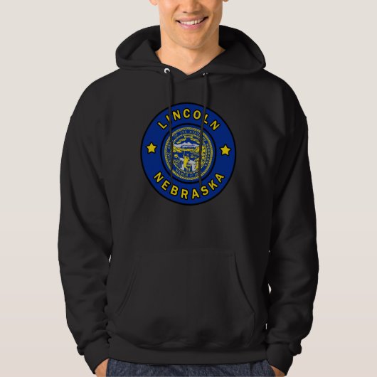 Veste À Capuche Lincoln Nebraska (Devant)
