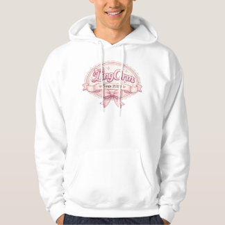 Veste À Capuche LingOrm Depuis 2024 Badge Ruban Coquette