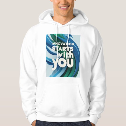 Veste À Capuche L'innovation commence avec vous 2 (Devant)