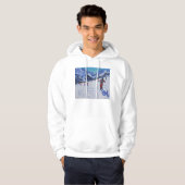 Veste À Capuche L'instructeur Mottaret de ski (Devant entier)
