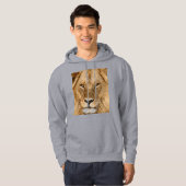 Veste À Capuche Lion à grande crinière (Devant entier)