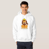 Veste À Capuche Lion avec couronne (Devant entier)