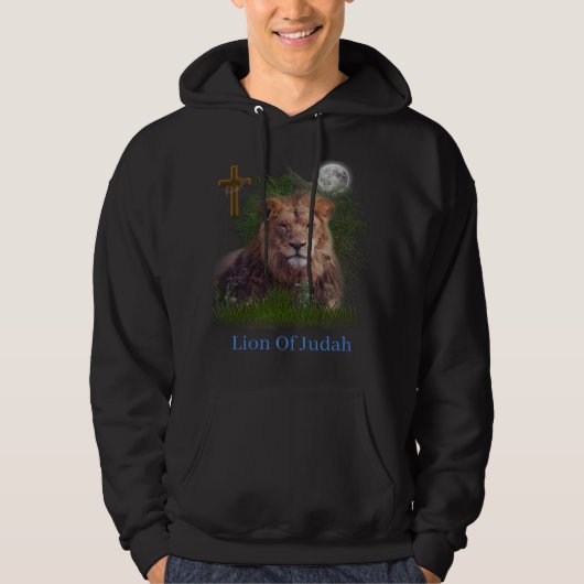 Veste À Capuche Lion de Juda (Devant)