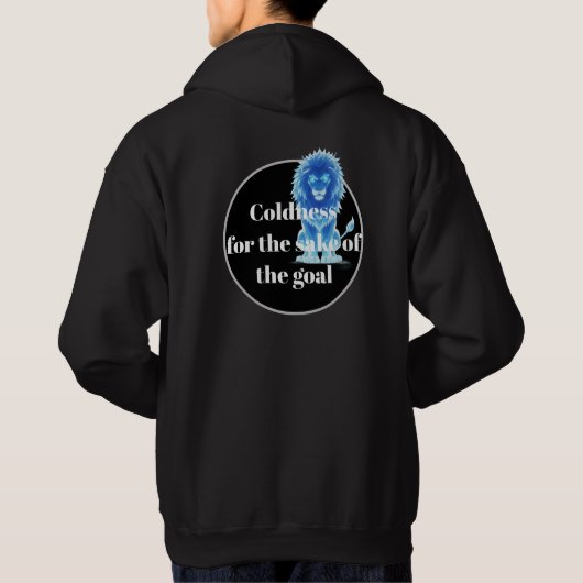 Veste À Capuche lion froide (Dos)