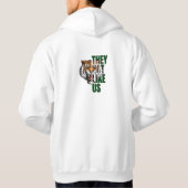 Veste À Capuche Lion Inarrêtable – Roi Intrépide de la Jungle (Dos)