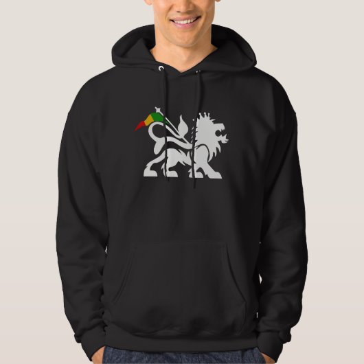 Veste À Capuche Lion Reggae (Devant)