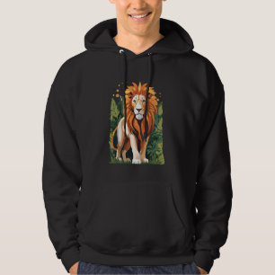 Veste À Capuche Lion Vêtements Femmes Hommes Enfants Afrique Anima