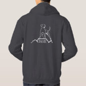 Veste À Capuche Liondog Sweatshirt / Rhodesian Ridgeback (Dos)