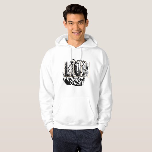 Veste À Capuche Lions (Devant entier)
