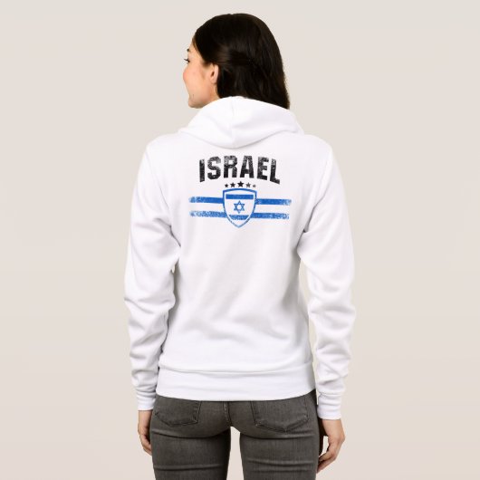 Veste À Capuche L'Israël (Dos entier)