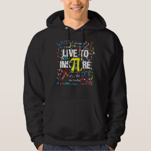 Veste À Capuche Live Pour Inspirer Pi 3 14 Maîtrise Professeur Pi