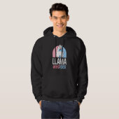 Veste À Capuche Llama Whisperer Llamas Sayings Animal Cute (Devant entier)