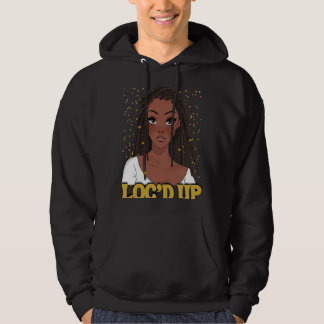 Veste À Capuche Loc Up Hair Black History Mois African Melanin