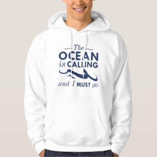 Veste À Capuche L'Océan Appelle