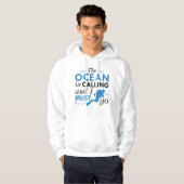 Veste À Capuche L'Océan Appelle (Devant entier)