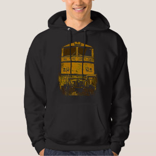 Veste À Capuche Locomotive Train Fan Railfan Modèle Railroa