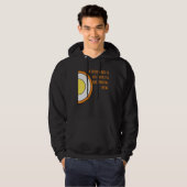 Veste À Capuche L'Oeuf De Scotch Est Certainement Un Repas Substan (Devant entier)